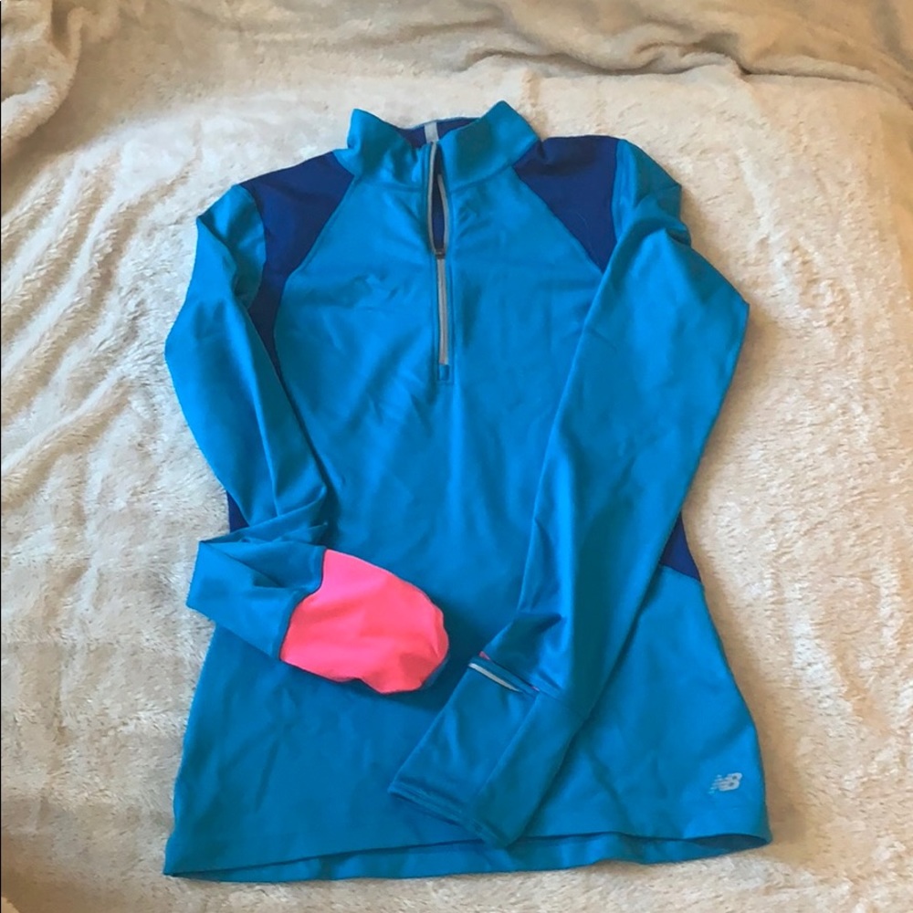 New balance Half Zip with hand warmers